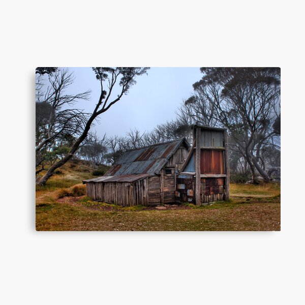 Wallace Hut, High Country Victoria Canvas Print