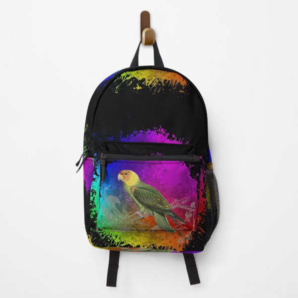 Item preview, Green and yellow parrots - Vintage - Psittacus carolinensis - splat rainbow designed and sold by jc007.