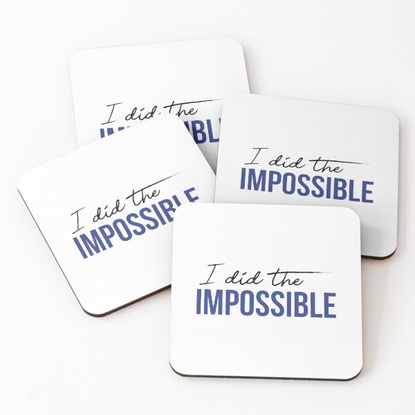 Item preview, I Did The Impossible (Colors) designed and sold by FilipeFerreira.