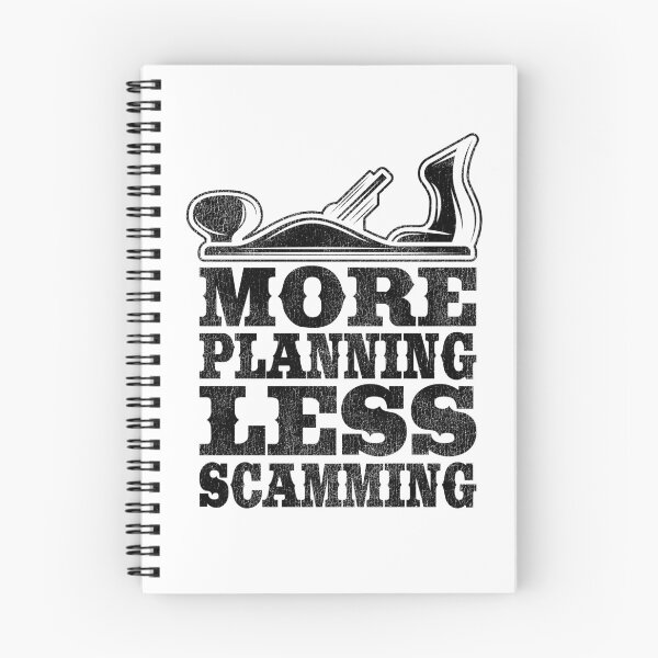 Item preview, More Planning Less Scamming Woodworking Carpenter Gift Funny designed and sold by Stronzi.