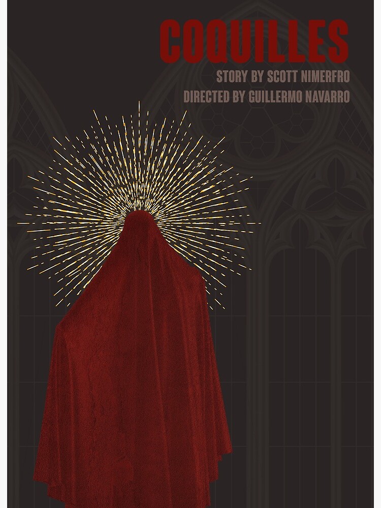 Coquilles Hannibal Episode Poster (S1E5) Art Board Print