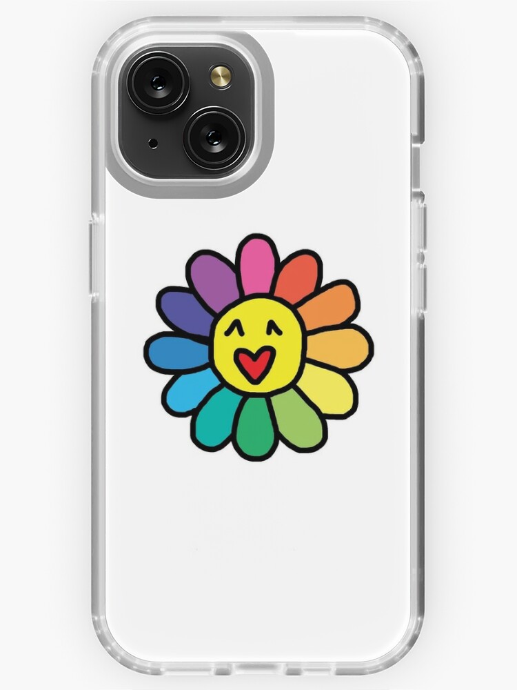 Takashi Murakami Rainbow Flower Phone Case 