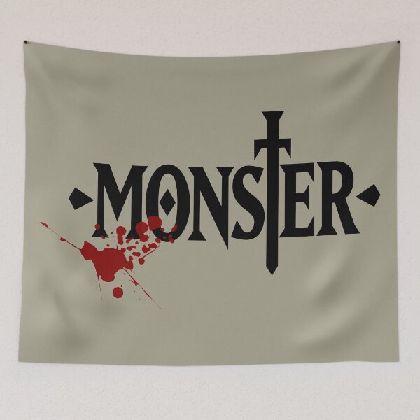 Item preview, Monster logo /モンスター designed and sold by JCBA.