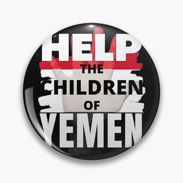 Item preview, Help the Children of Yemen - Red White and Black designed and sold by Try-It.