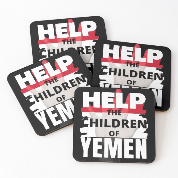 Item preview, Help the Children of Yemen - Red White and Black designed and sold by Try-It.