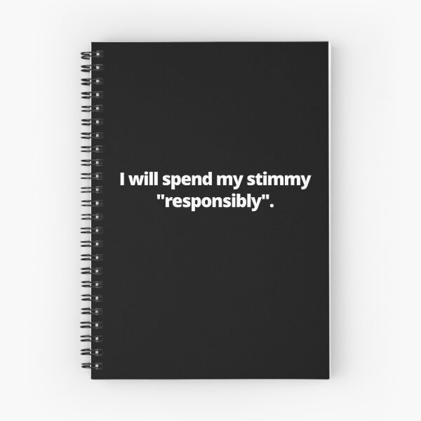 Item preview, I Will Spend My Stimmy Responsibly Stimulus Check Joke designed and sold by Johan Liebert.