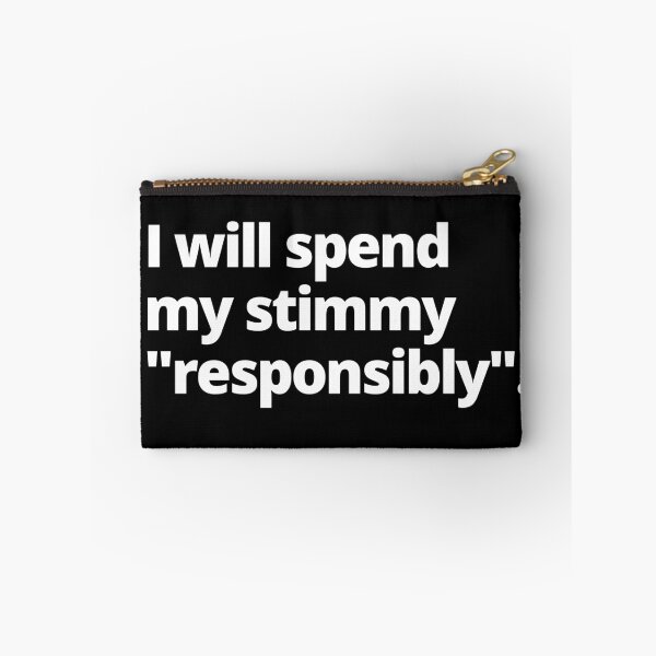 Item preview, I Will Spend My Stimmy Responsibly Stimulus Check Joke designed and sold by Johan Liebert.