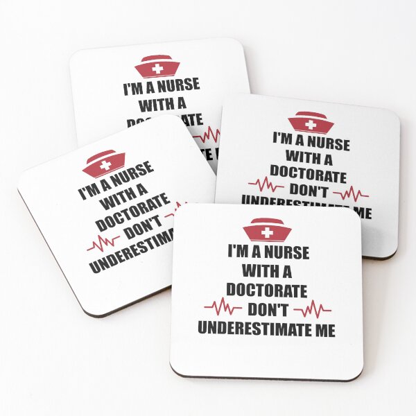 Item preview, Nurse With a Doctorate Don't Underestimate Me  designed and sold by Tshirty10.