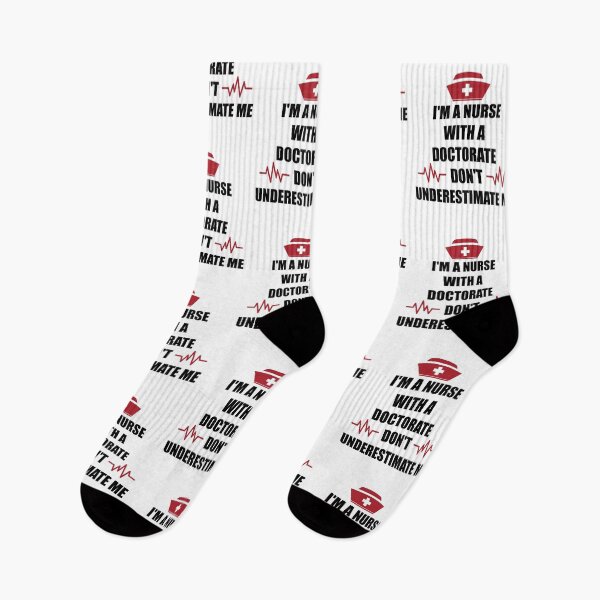 Item preview, Nurse With a Doctorate Don't Underestimate Me  designed and sold by Tshirty10.