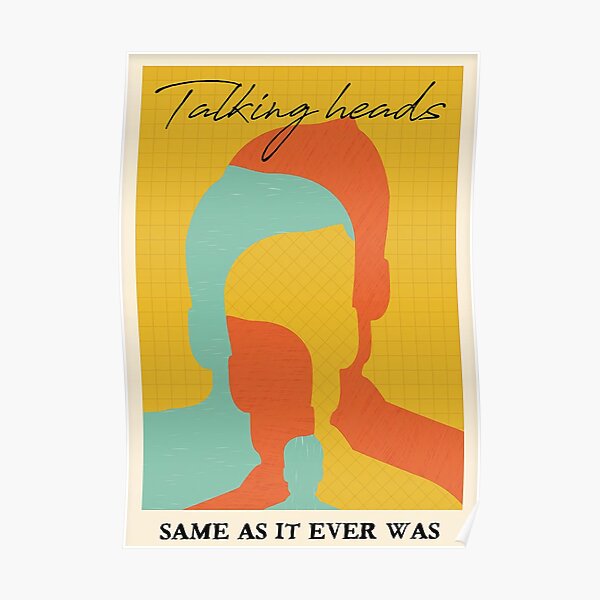 Talking Heads Poster