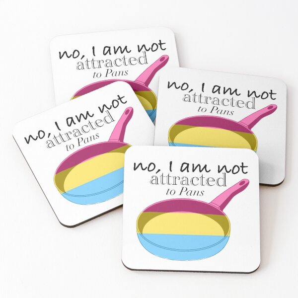 Item preview, Pansexual "No, I am not attracted to Pans" Lgbtq+ designed and sold by twhyte.