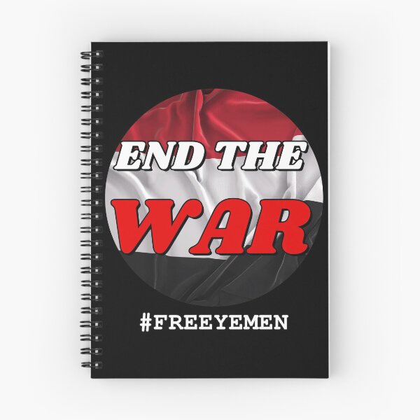 Item preview, End the war #FreeYemen - Yemen flag colors designed and sold by Try-It.
