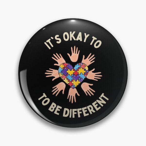 Item preview, Different Autism Pride Power Autism Awareness Heart Colorful Shirt Pride Autistic Adhd Aspergers Down Syndrome Cute Funny Inspirational Gift Idea designed and sold by EpsilonEridani.
