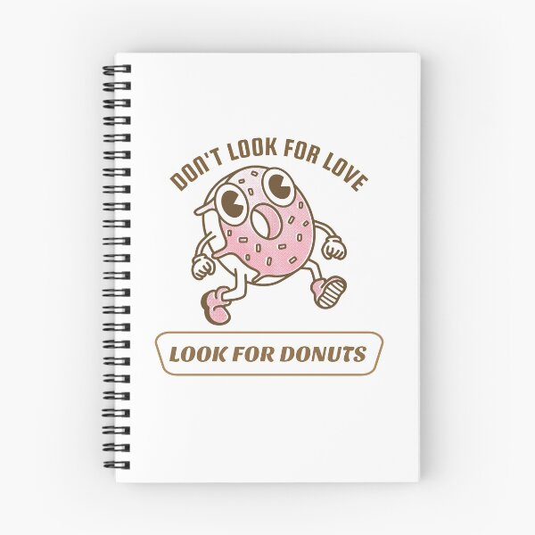 Item preview, Funny Vintage Dont Look For Love Look For Donuts designed and sold by ModkMerch.
