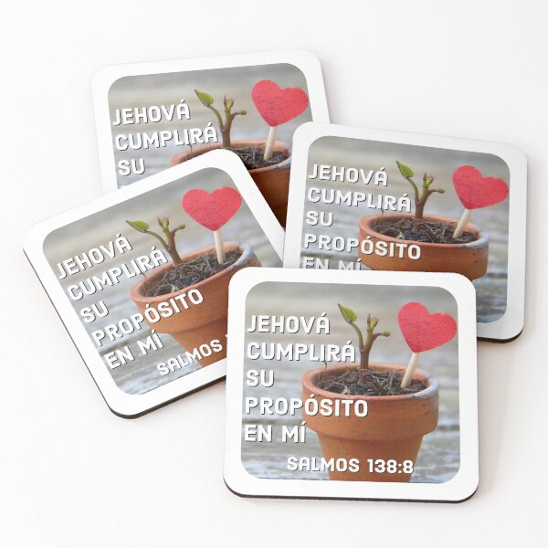 Item preview, Jehovah will fulfill his purpose in me. Psalm 138: 8 designed and sold by Fe-En-Cristo.