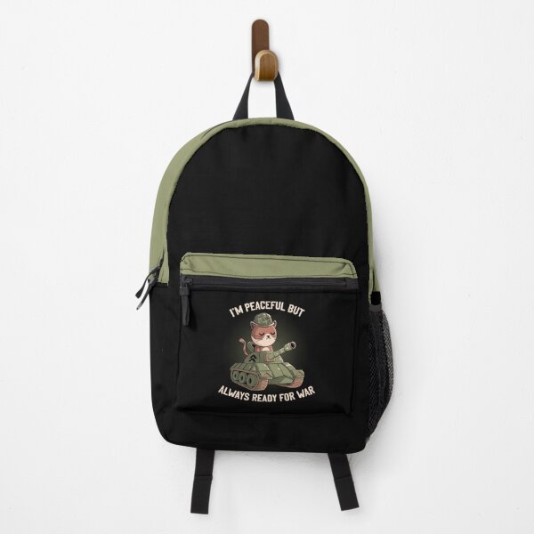 Item preview, I'm Peaceful But Always Ready For War designed and sold by Tobe Fonseca®.