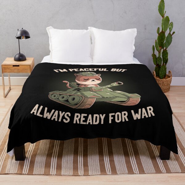 Item preview, I'm Peaceful But Always Ready For War designed and sold by Tobe Fonseca®.