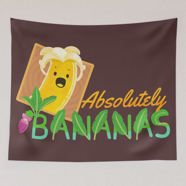 Artikelvorschau, Absolut Bananen - Punny Garden entworfen und verkauft von PunnyGarden.