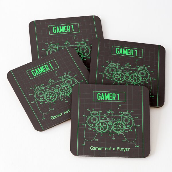 Item preview, Gamer 1. Not a Player. designed and sold by Evartdesign.