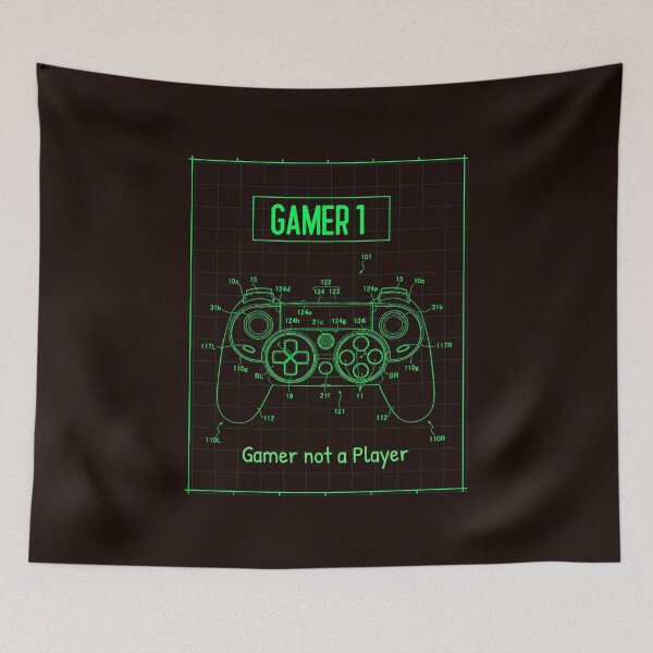 Item preview, Gamer 1. Not a Player. designed and sold by Evartdesign.