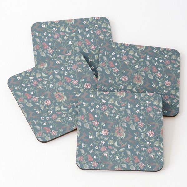 Item preview, Leaping Deer - BlueGreen designed and sold by BaraSquiggles.