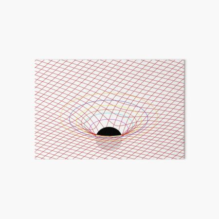 Induced Spacetime Curvature, General Relativity Art Board Print