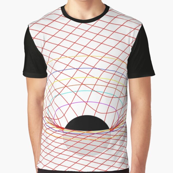 Induced Spacetime Curvature, General Relativity Graphic T-Shirt