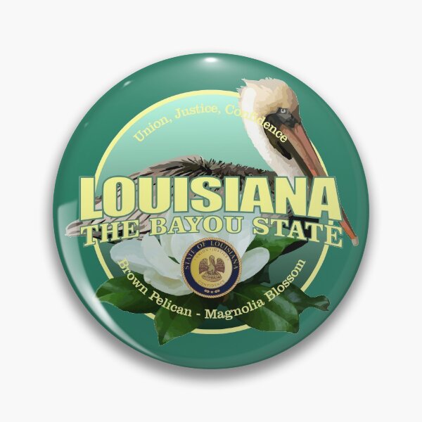 Item preview, Louisiana (state bird & flower) designed and sold by curranmorgan.