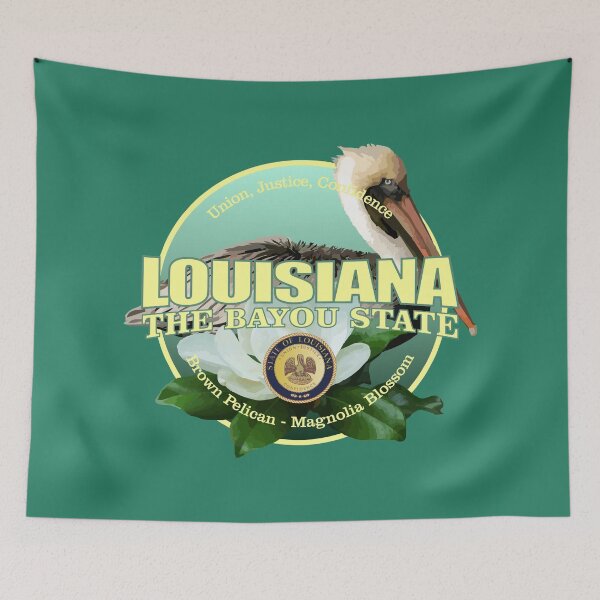 Item preview, Louisiana (state bird & flower) designed and sold by curranmorgan.