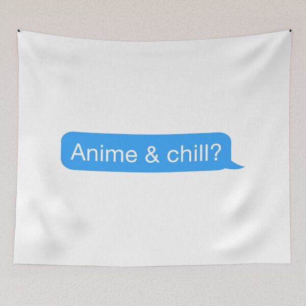 Item preview, Anime and Chill designed and sold by ImInvesting.