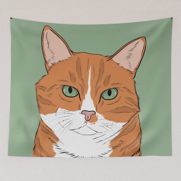 Item preview, Orange Tabby Cat  designed and sold by rmcbuckeye.