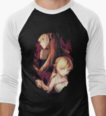 Shinobu Monogatari Men's Baseball ¾ T-Shirt