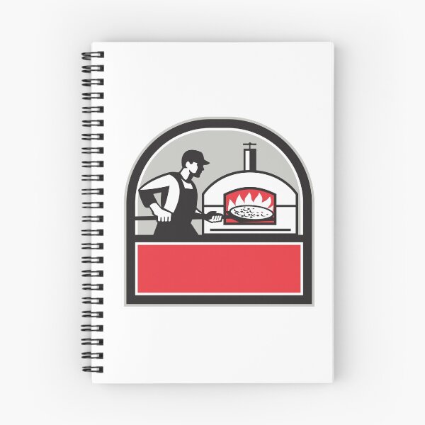 Item preview, Pizza Cook Peel Wood Fired Oven Crest Retro designed and sold by patrimonio.