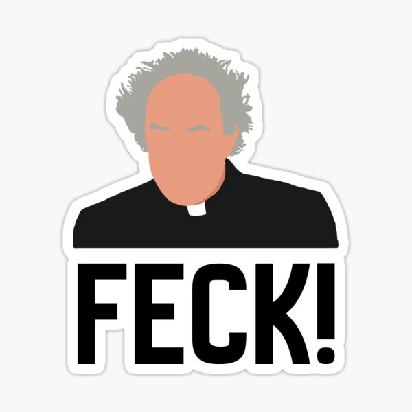 Father Jack Feck! Sticker