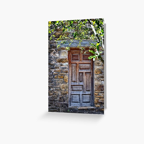 Mission Door Greeting Card