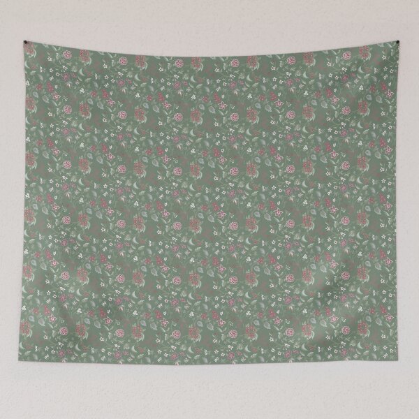 Item preview, Leaping Deer - Sage designed and sold by BaraSquiggles.