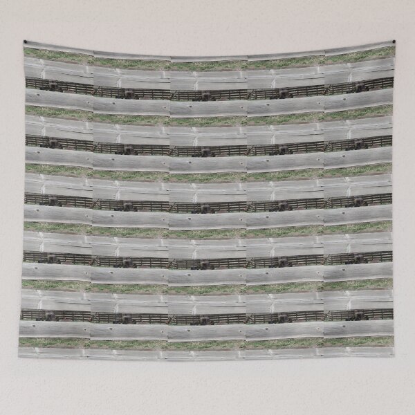 Item preview, Truck and Weatherd Fence designed and sold by Diane Arndt.