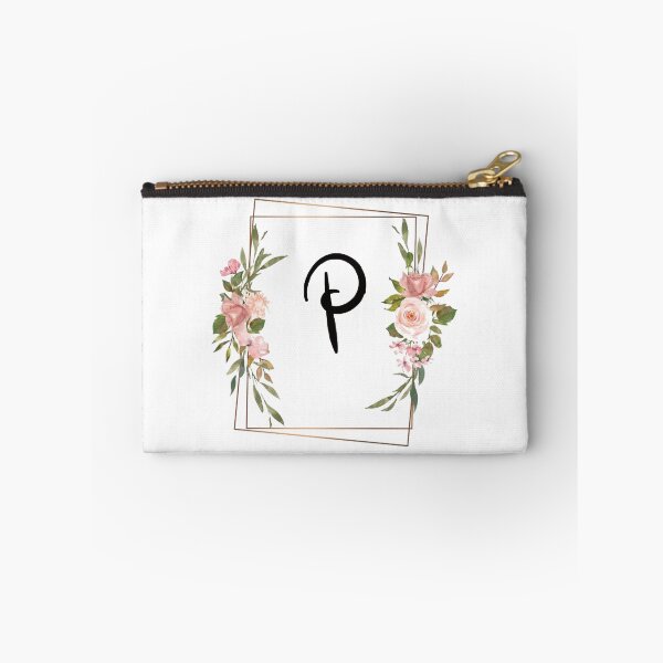 Item preview, Floral monogram letter P designed and sold by JustSeasons.