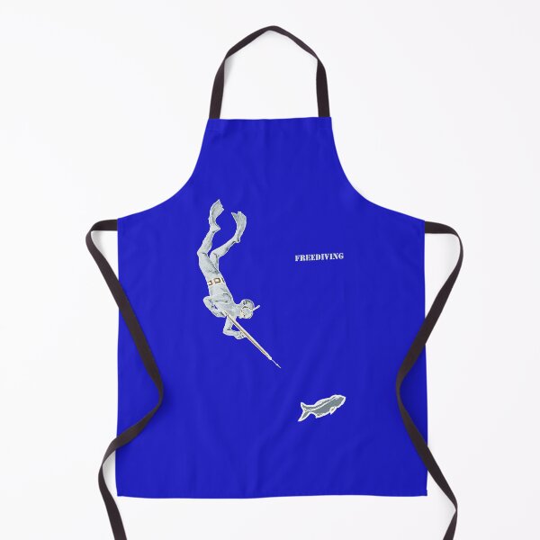 Item preview, Vintage Spearfishing Freediving Diver Stalking a Fish URM designed and sold by urmaddad.