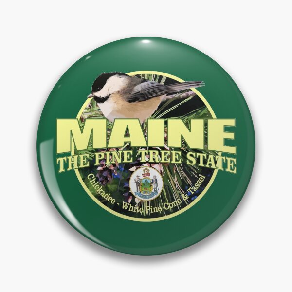Item preview, Maine (state bird & flower) designed and sold by curranmorgan.