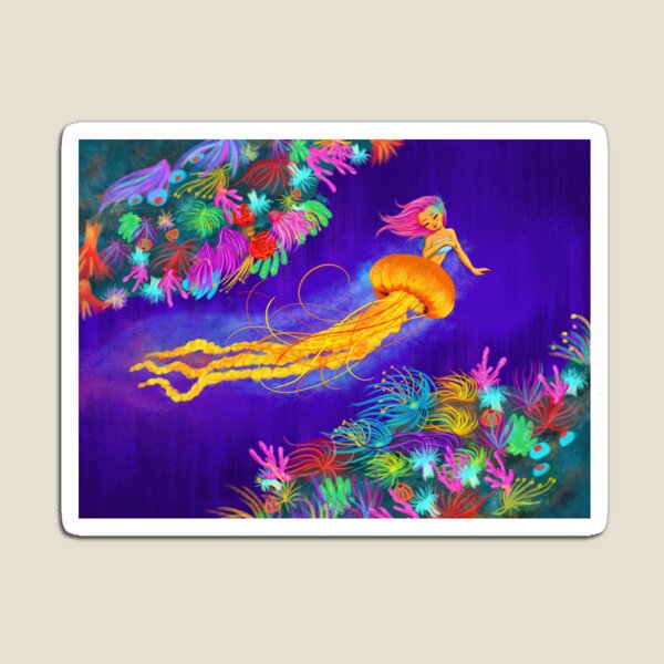 Item preview, Jellyfish Mermaid! designed and sold by Marta Tesoro.