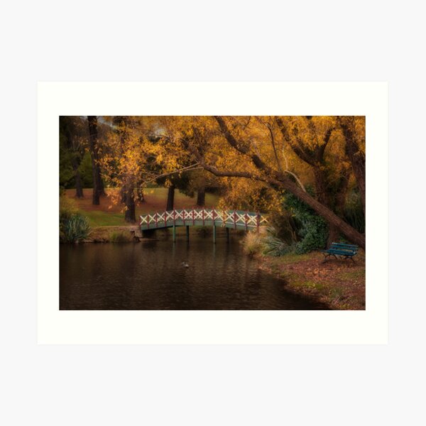 Lake Daylesford, Victoria Art Print