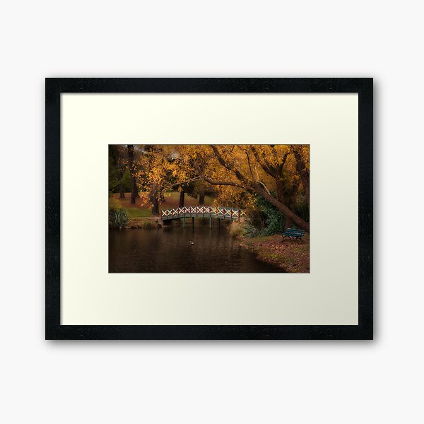 Lake Daylesford, Victoria Framed Art Print