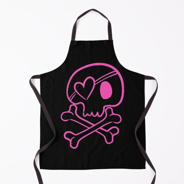 Item preview, Pretty in Punk - Lovely Pink Skull & Bones designed and sold by libs182.