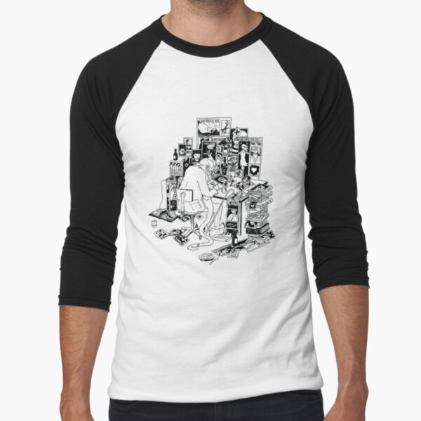 Baseballshirt mit 3/4-Arm