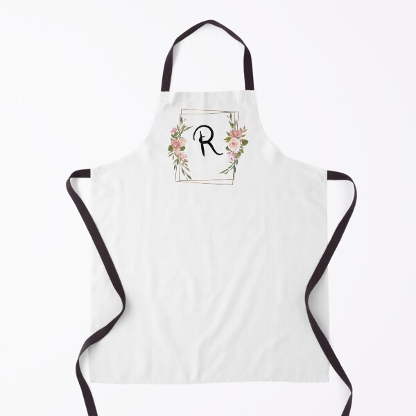 Item preview, Floral letter R monogram designed and sold by JustSeasons.