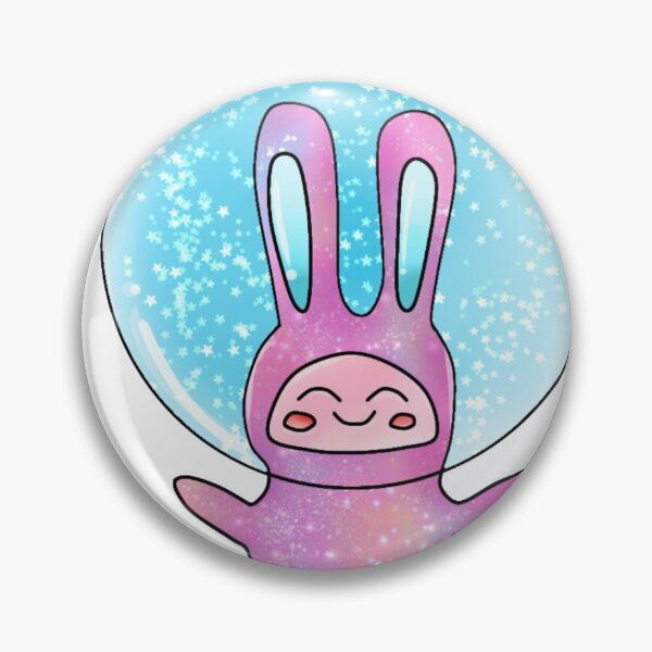 Item preview, Cute Chibi Aesthetic Bunny at Space designed and sold by kimtantan.