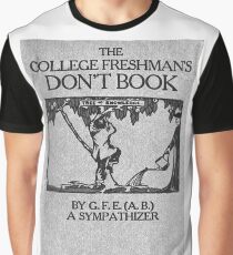 Vintage The College Freshman's Don't Book Graphic T-Shirt