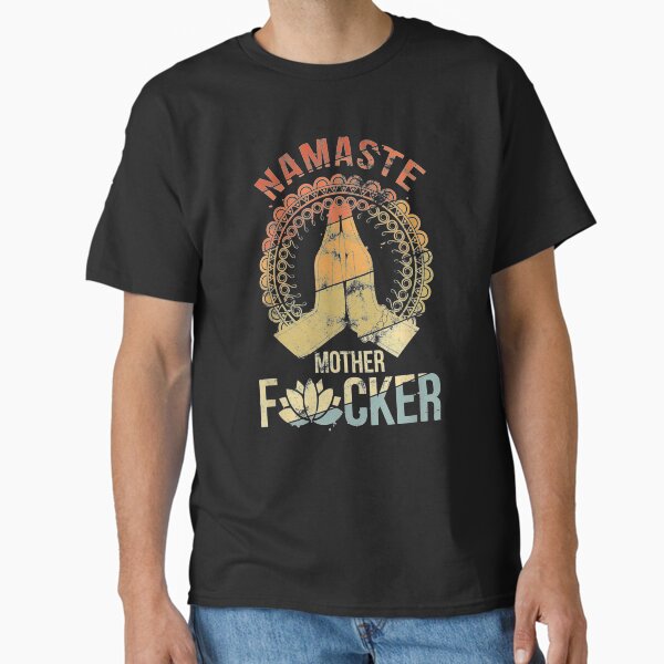 Item preview, Yoga Namaste Mother F* designed and sold by Peace And Yogi.