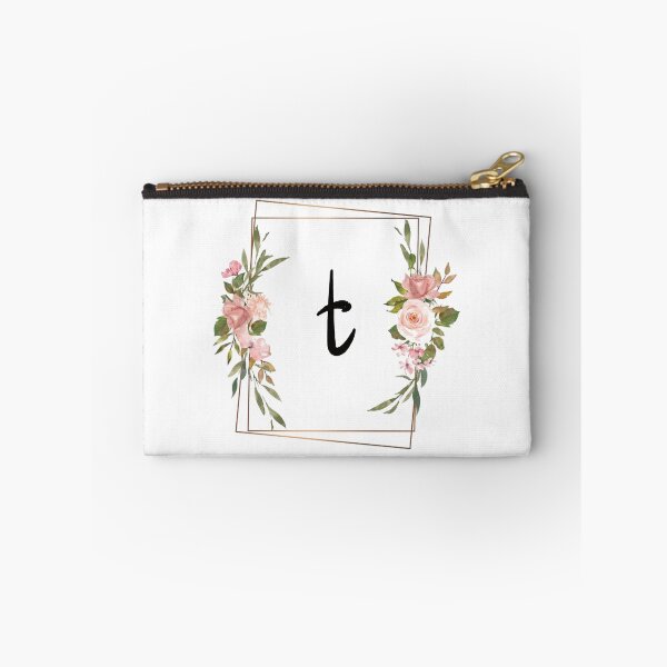 Item preview, Floral monogram letter T designed and sold by JustSeasons.
